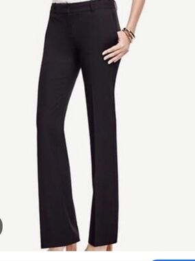 Ann Taylor Black Sophisticated Pantsuit, Devit Fit, Mid Rise